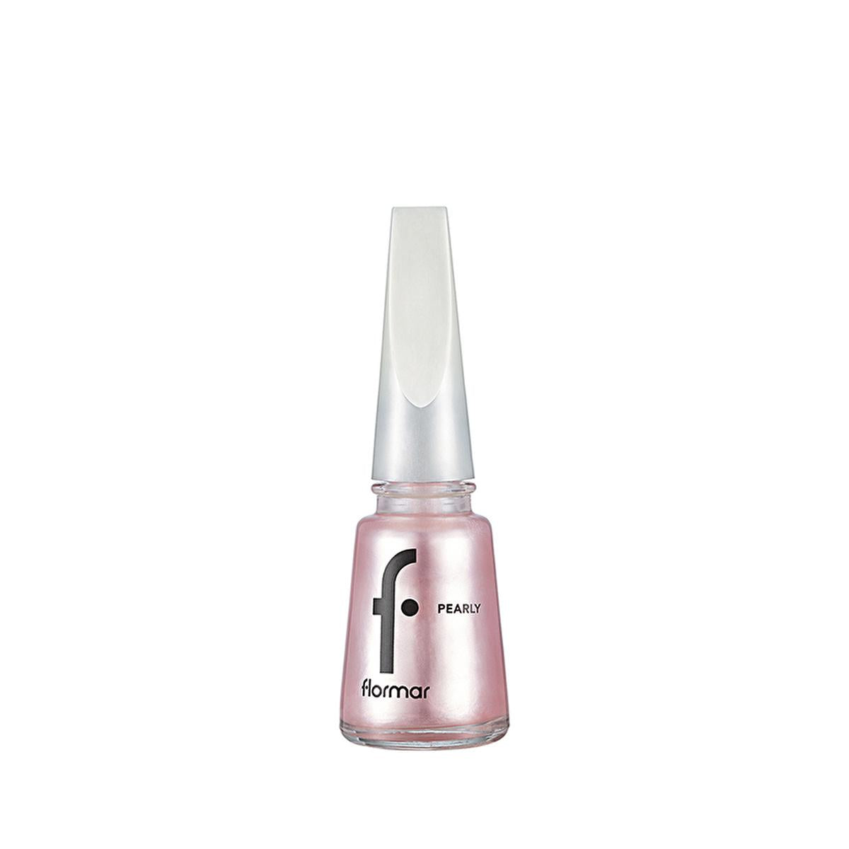 Flormar Pearly Nail Polish: Long-Lasting, Iridescent Shimmer, Vibrant Color - Chip Resistant Pearl Finish Nail Color