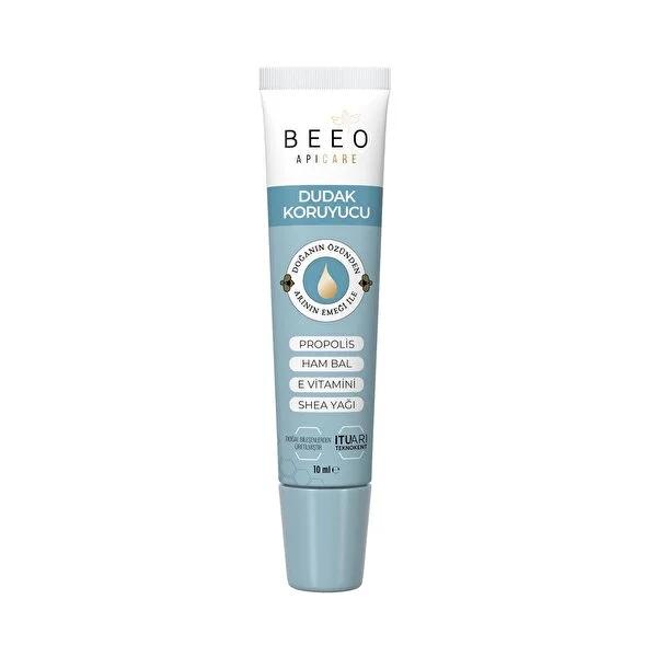 Beeo Natural Lip Care with Propolis & Raw Honey - Moisturizing, Hypoallergenic Lip Balm