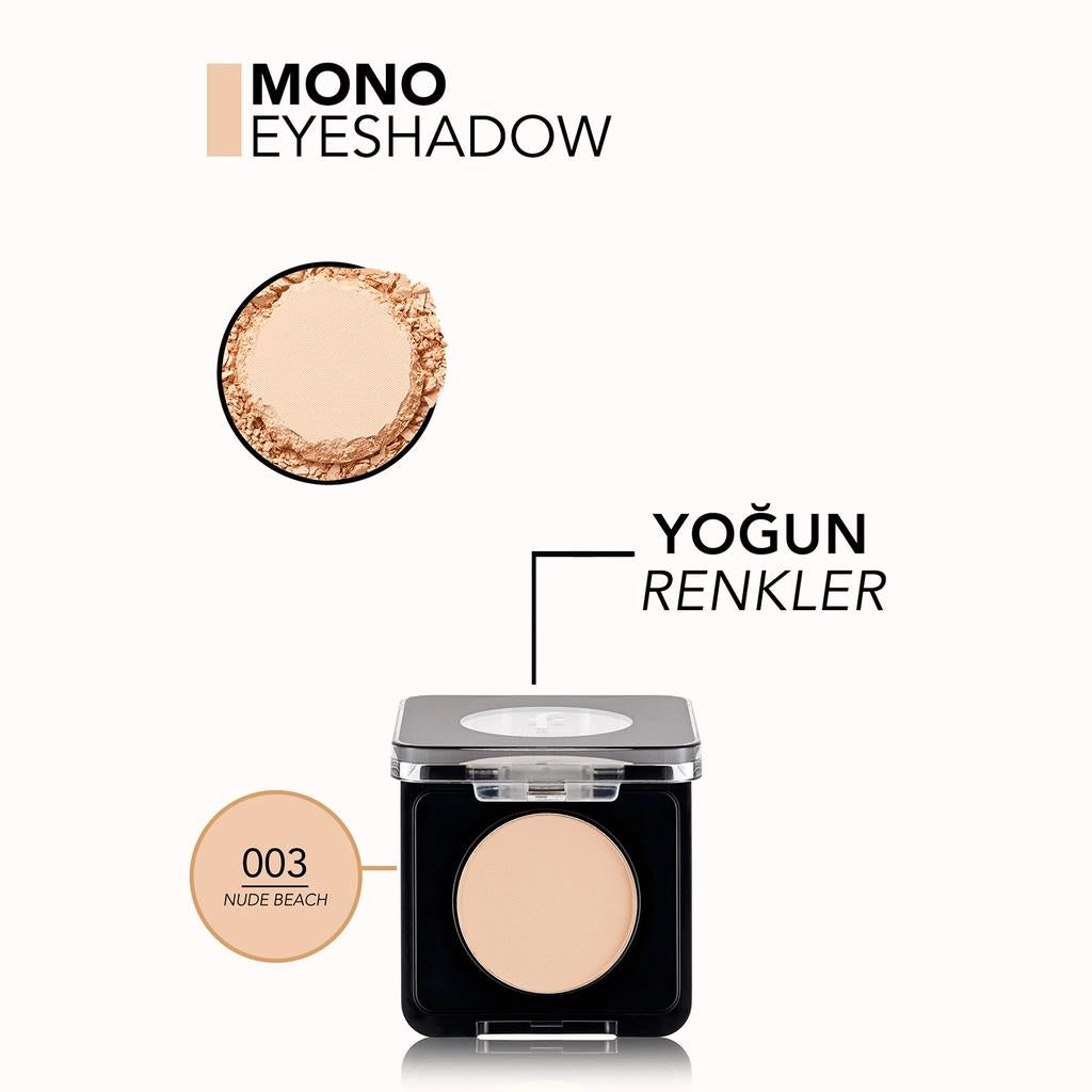 Flormar Mono High-Pigment Pearly Eyeshadow 003 Nude Beach