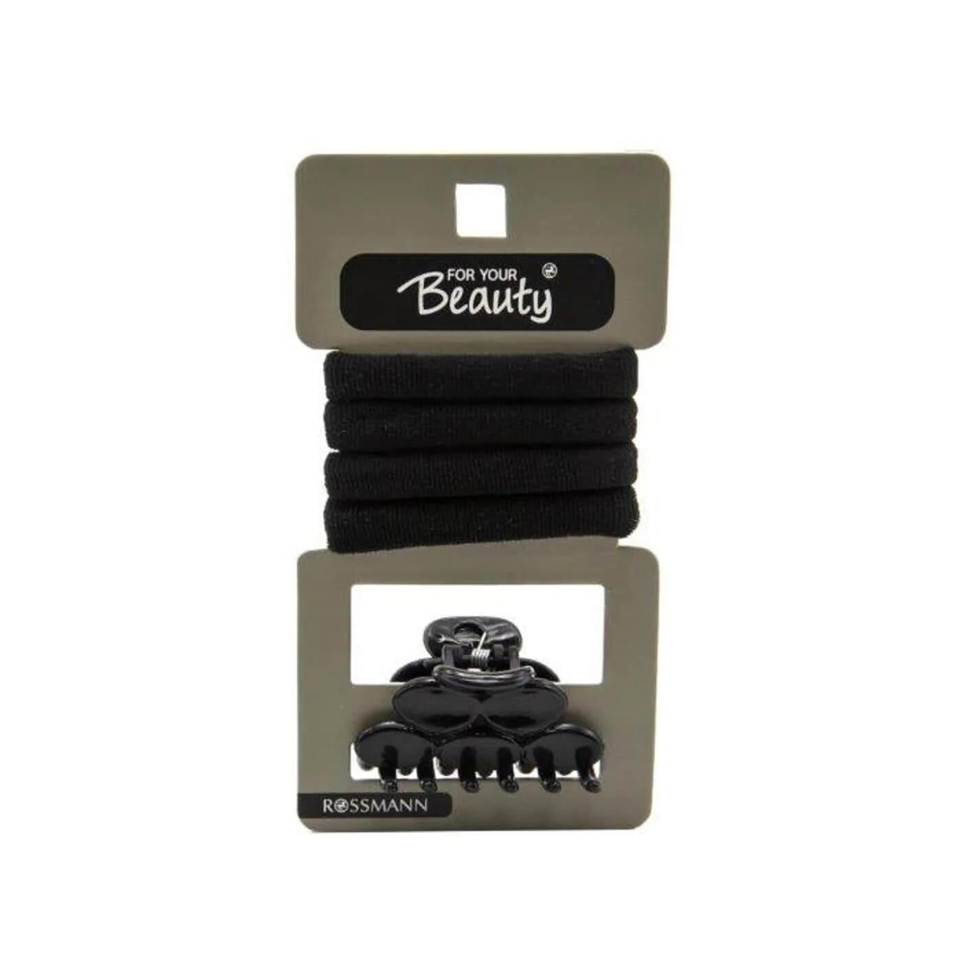 For Your Beauty Towel & Claw Clip Set 1 Set