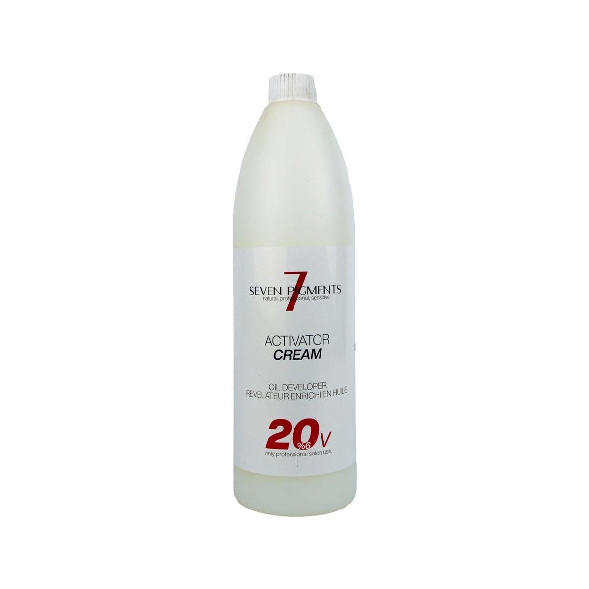 Seven Pigments Hair Dye Oxidizing Cream, 20 Vol %6 Developer - 1000 ml for Professional Hair Color