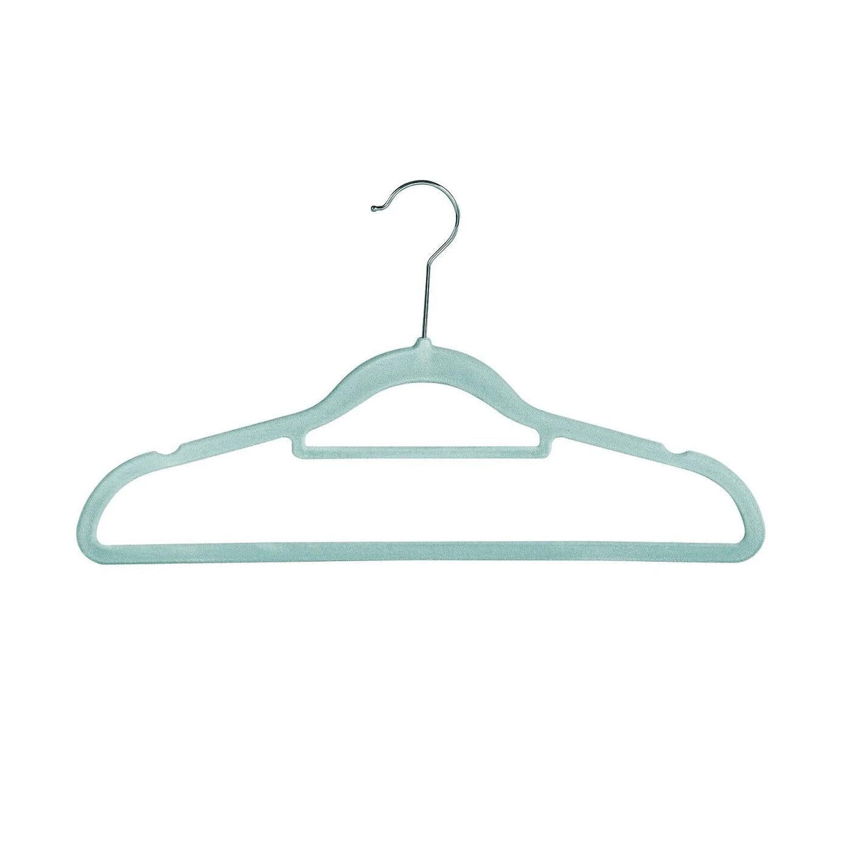 Ideenwelt Padded Clothes Hangers Blue Slip-Resistant 8-Pack