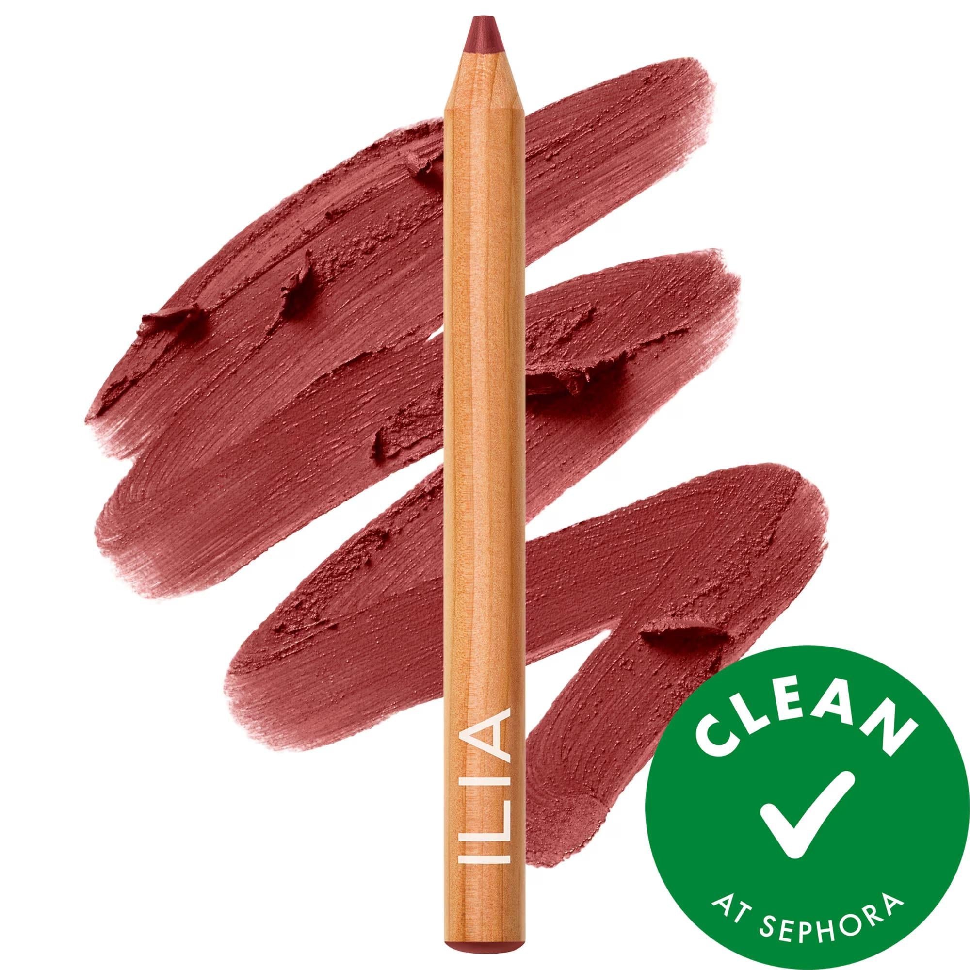 Lip Sketch Hydrating Lipstick + Lip Liner Crayon - Vegan, Long-Lasting Lip Color with Hyaluronic Acid