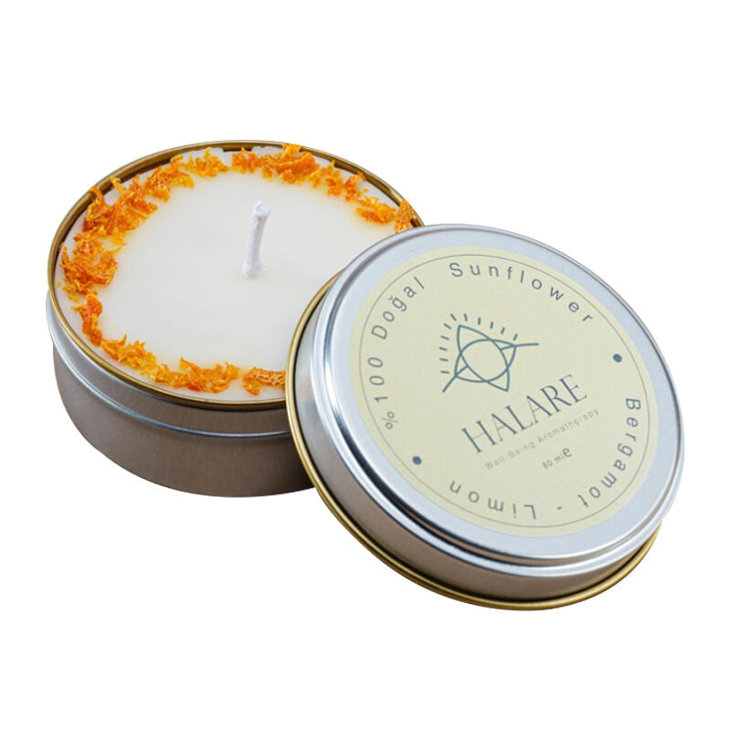 Halare Aromatherapy Bergamot & Lemon Scented Candle 80 ml