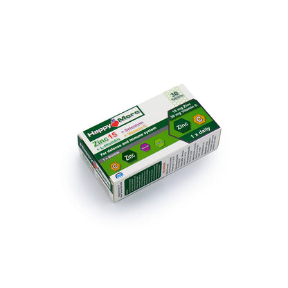 Happymore Zinc, Vitamin C & Selenium Supplement - 30 Tablets