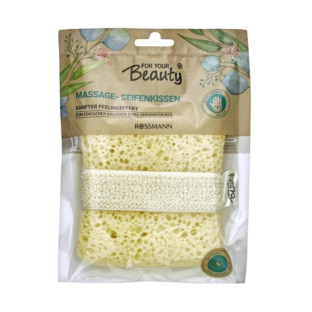 For Your Beauty Bath Sponge with Elastic Strap, 1 Count