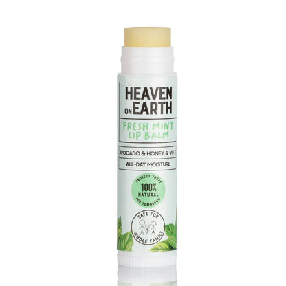 Heaven on Earth Fresh Mint Organic Lip Balm 5g