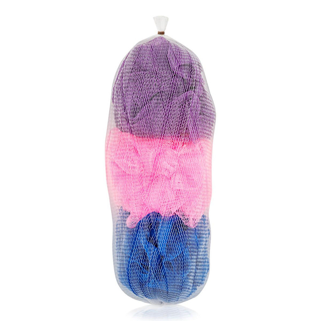 Eklips 3-Piece Bath Sponge/Luffa Set - Hygienic, Gentle Exfoliating Sponges for Effective Skin Cleansing