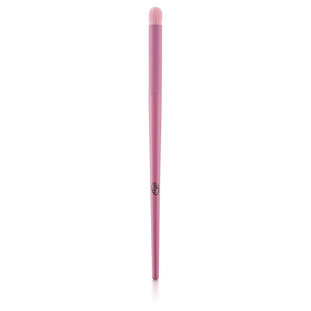 Eklips Colors Round Makeup Brush for Seamless Eyeshadow Application - Soft Bristles, Long Handle