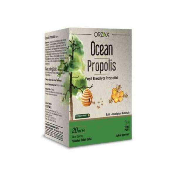 Ocean Propolis Spray: Brazilian Green Propolis Throat Relief & Immune Support for Adults & Kids - Natural Remedy 20ml