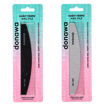 Donawa Paper Nail File 1821 Assorted Colors 1pc