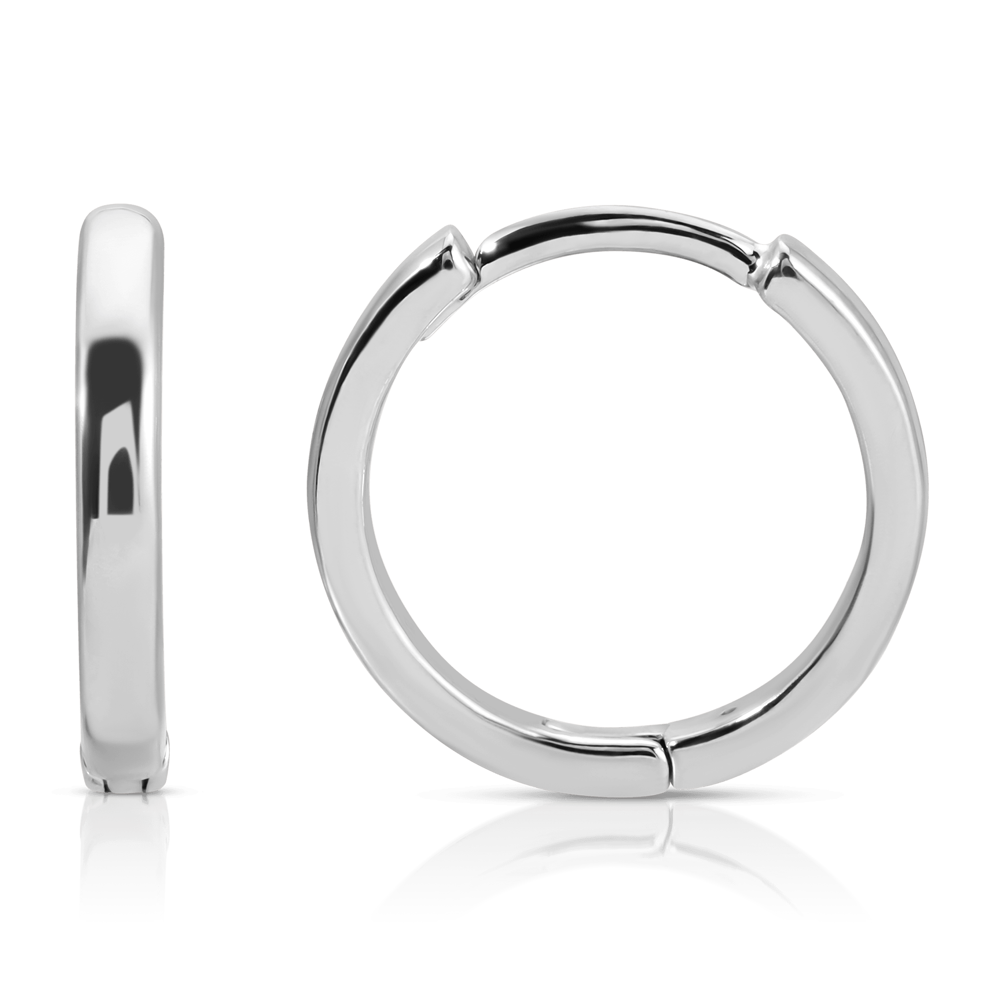 18mm Huggie Hoop Earrings