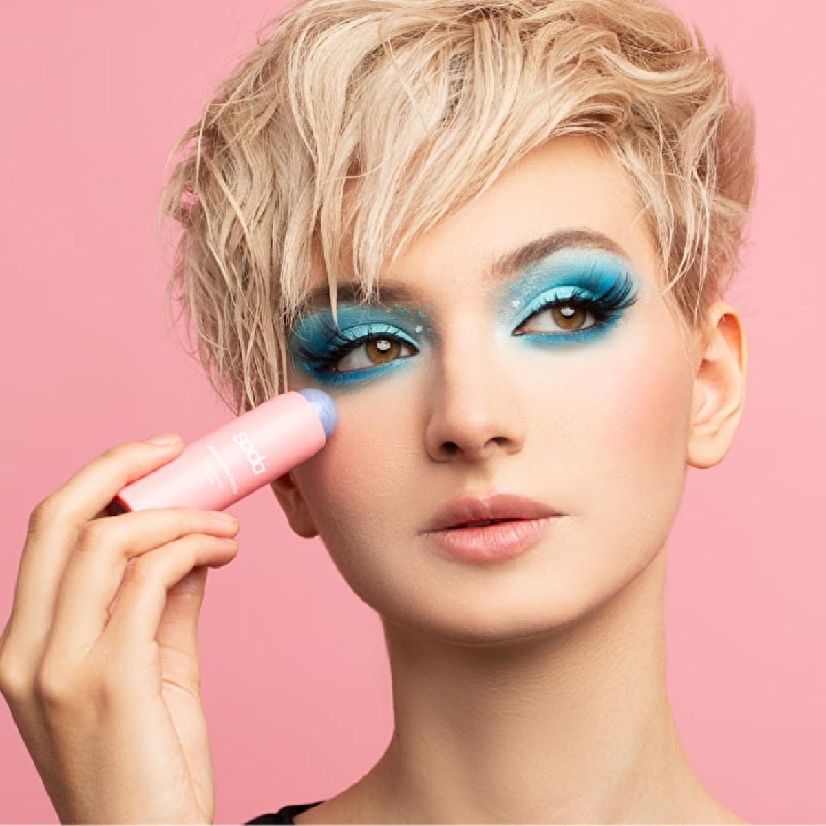 Soda Highlighter Stick - Long-Lasting Makeup Highlighting for Easy Application & Shimmering Effect