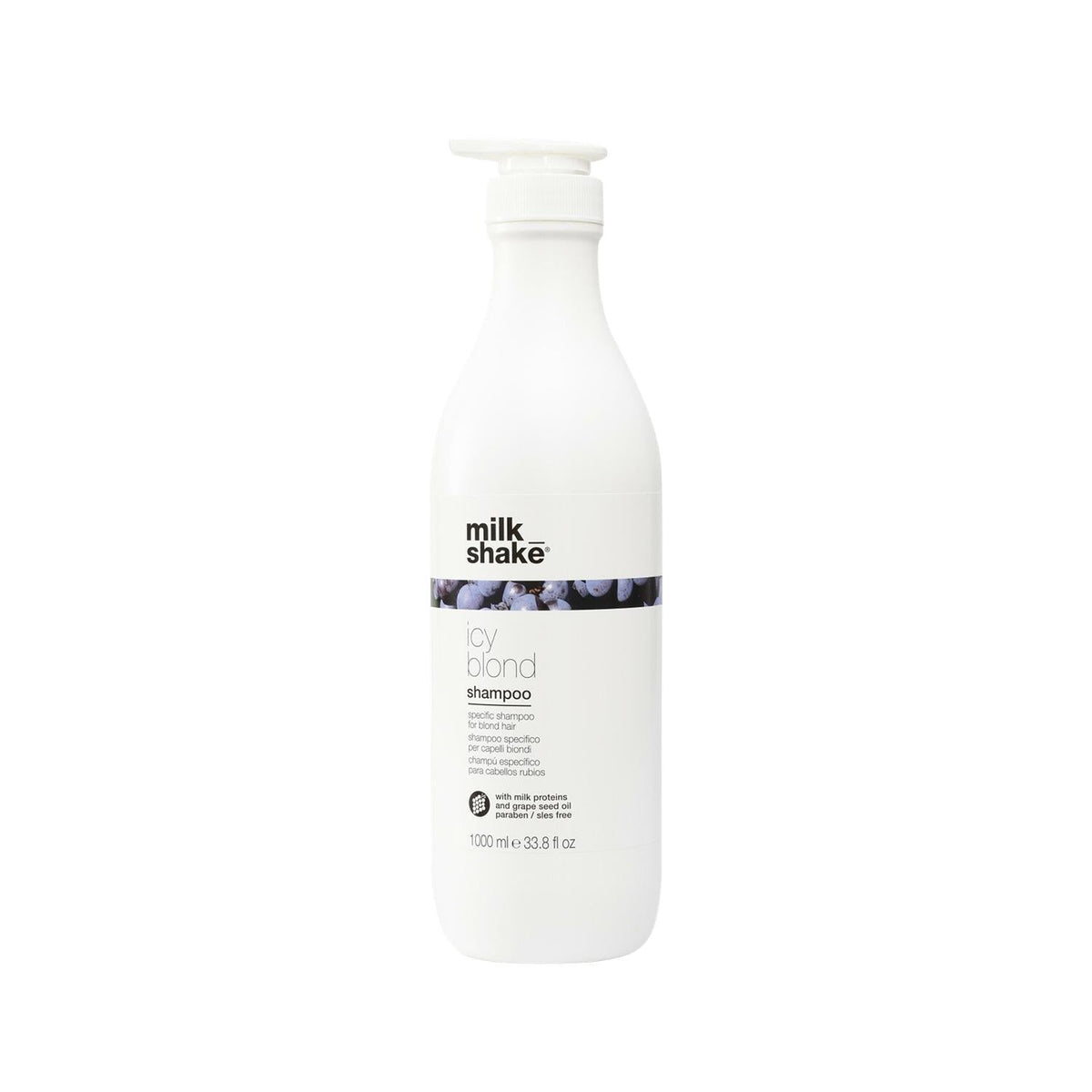 milk_shake Icy Blonde Purple Shampoo for Cool Tones 1000 ml