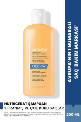 Ducray Nutricerat Moisturizing Shampoo for Dry Hair - 200ml, Nourishing & Intensive Moisturizing