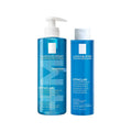 La Roche Posay Effaclar Skincare Set for Oily Skin - Gentle Cleanser & Pore Tightening Solution
