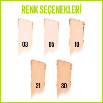 Maybelline Superstay Hybrid Powder Foundation - 30: 24H Matte Finish, Full Coverage, Water-Resistant & Vegan - Your Long-Lasting Flawless Look Awaits.