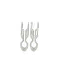 Fiona Franchimon No 1 Hairpin Petite White Gold 2-Pack
