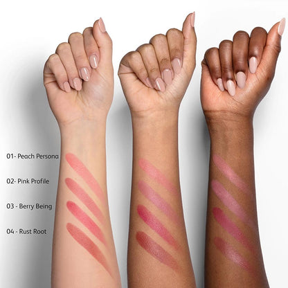 Astra Stick Cream Blush Creamy Cheek Color in Berry Being