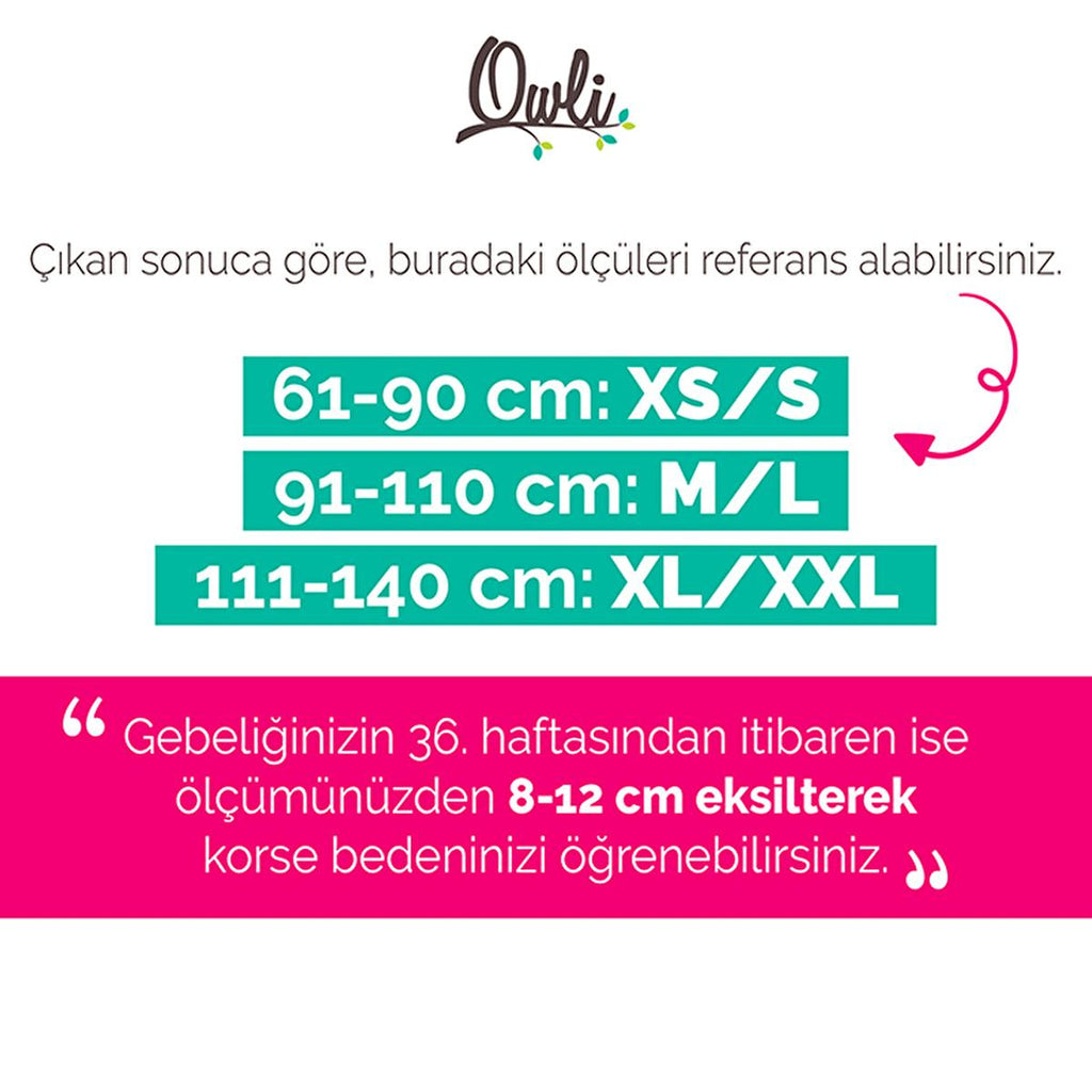 Owli Supportive Corset for New Mothers - Ten XL/XXL, Nursing-Friendly Design, Comfortable Fit
