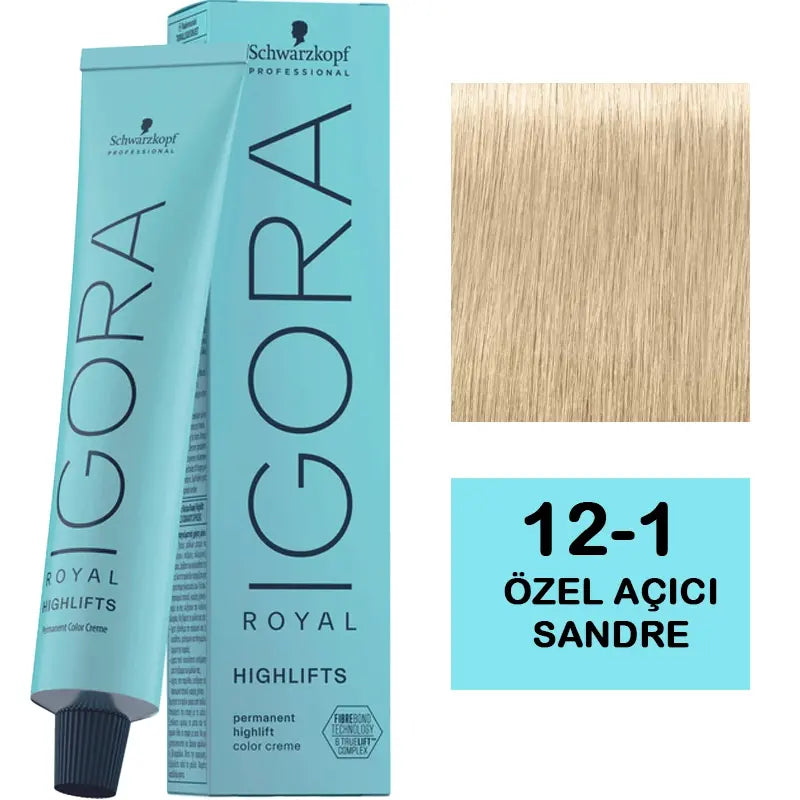 Igora Royal Highlifts 12-1 Cool Blonde Hair Color 60ml