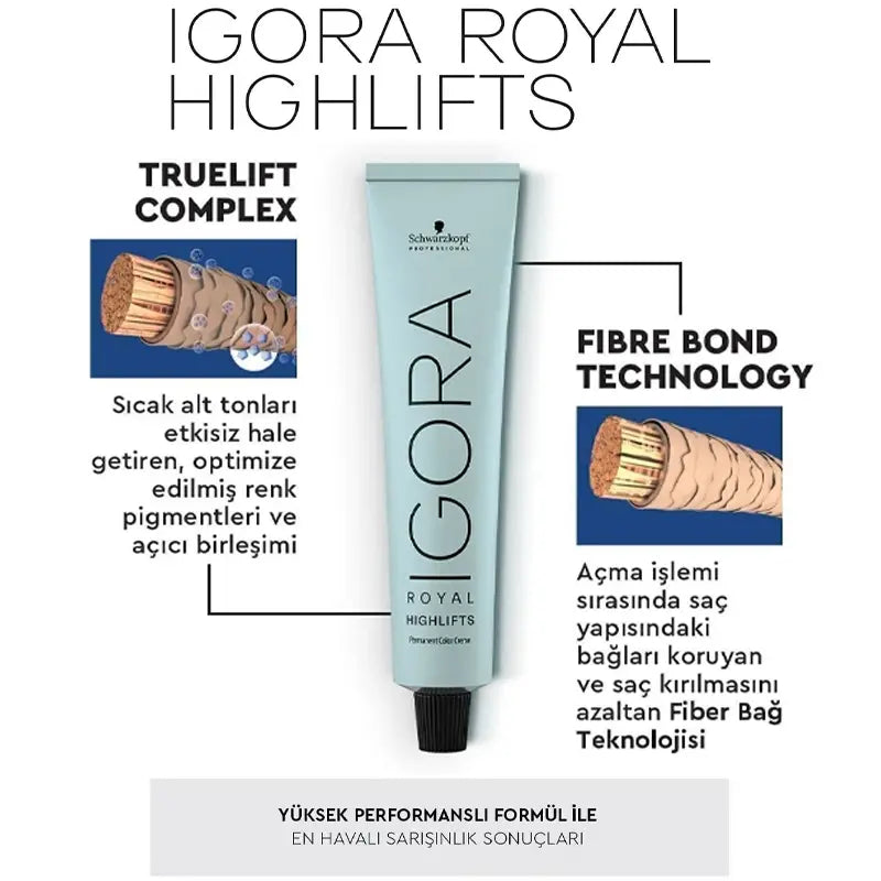Igora Royal Highlifts Hair Color 12-2 Cool Ash 60ml