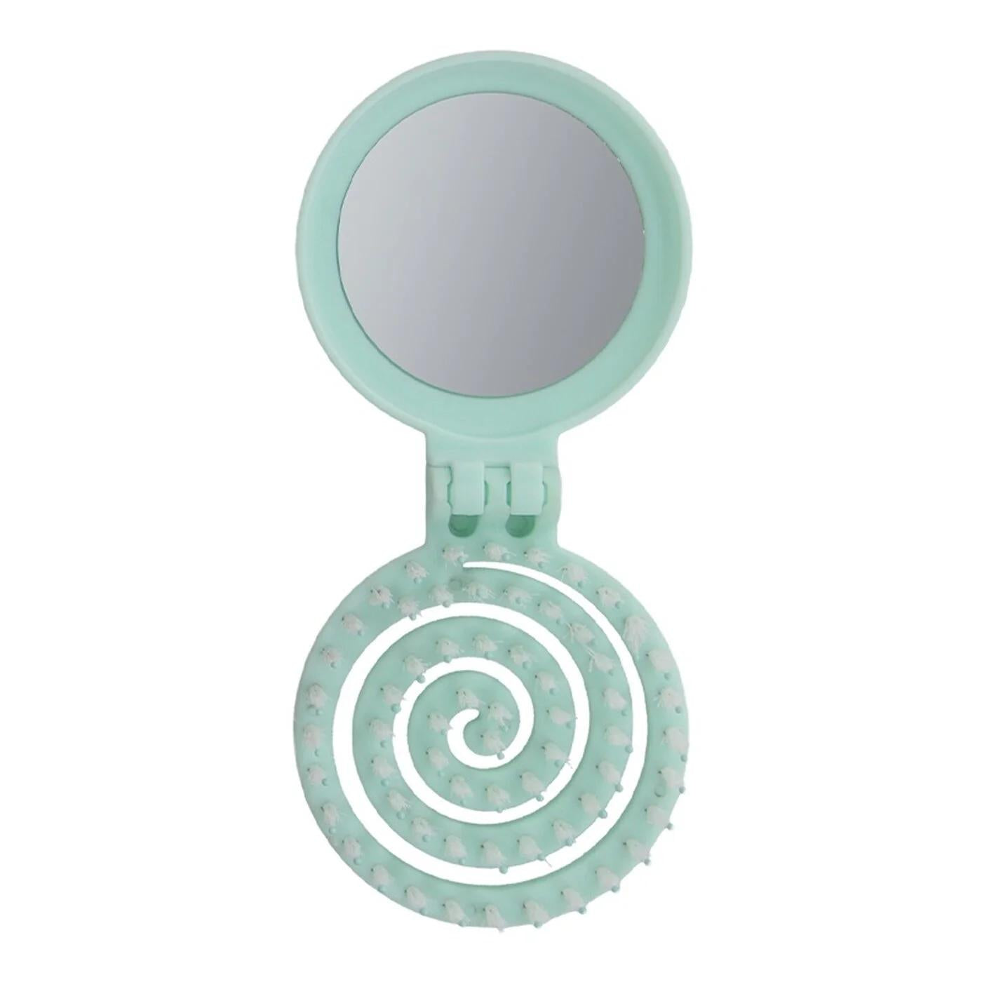 Proco Beauty Macaron Detangling Hair Brush in Sea Green