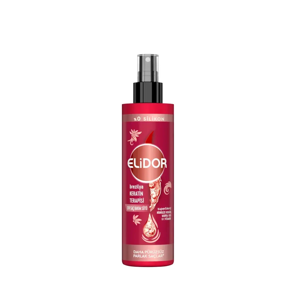 Elidor Keratin Therapy Liquid Hair Milk for Smooth Shine 90ml