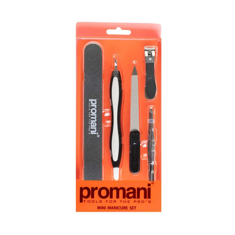 Promani Mini Manicure Set PR-930 for Travel & Quick Touch-Ups