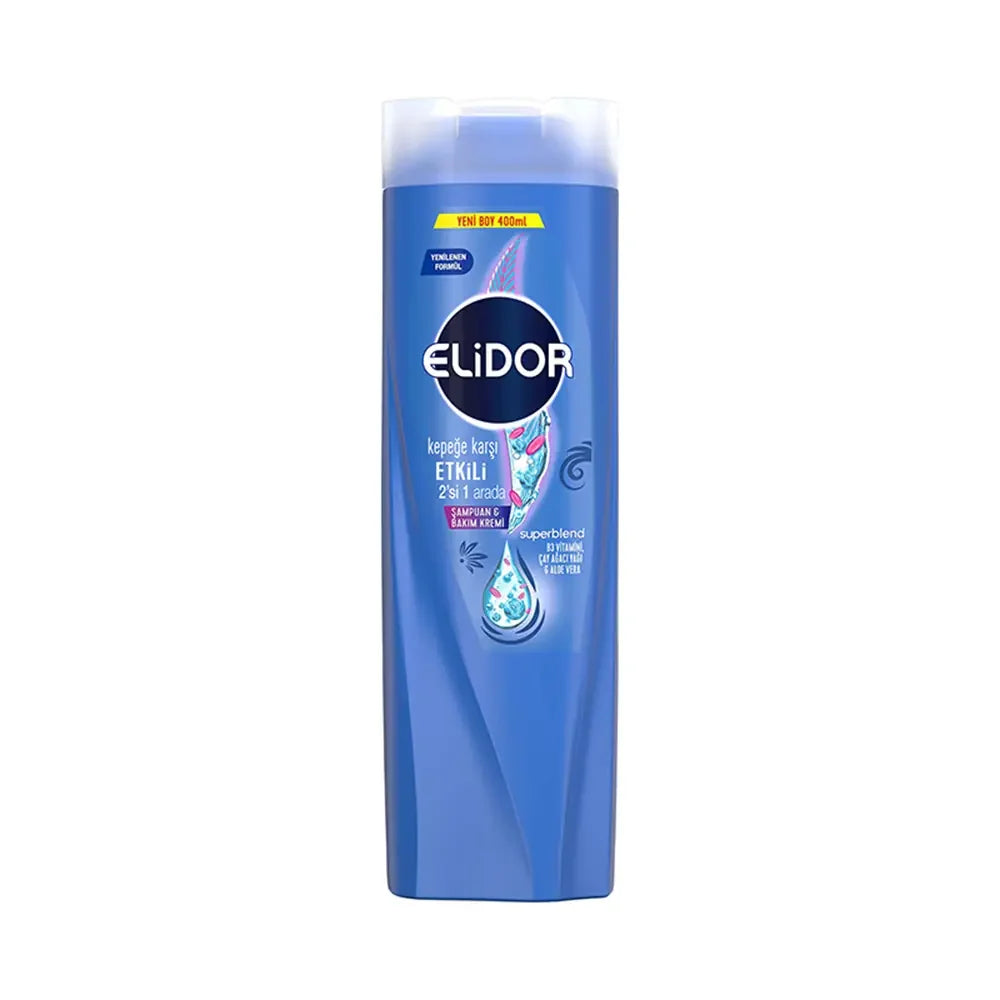 Elidor Anti-Dandruff 2-in-1 Shampoo & Conditioner 400ml