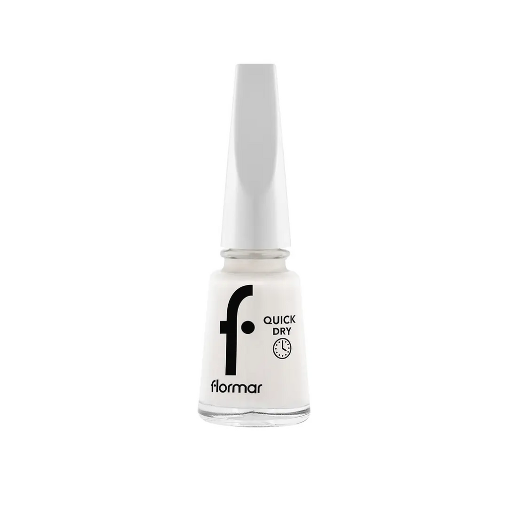 Flormar Quick Dry Nail Enamel QD01 Shiny Polish 11ml