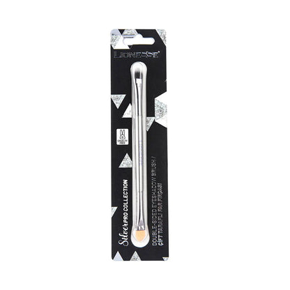 Lionesse Silver Double-Sided Eyeshadow Brush 5136