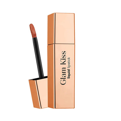 Flormar Glam Kiss High-Pigment Glossy Lipstick 005 Spiced Coffee