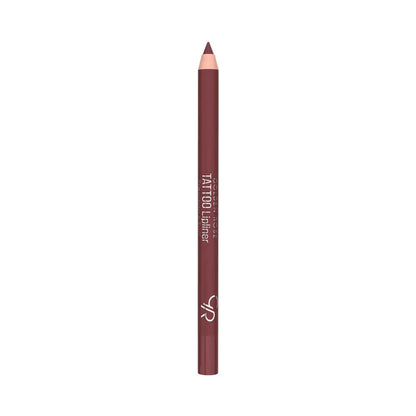 Golden Rose Tattoo Lipliner 215 Burgundy Long-Wear Lip Pencil