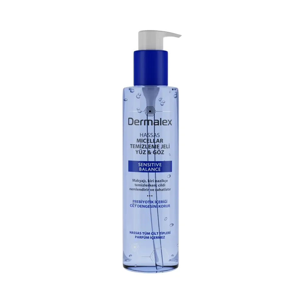 Dermalex Sensitive Micellar Cleansing Gel for Face & Eyes 200ml