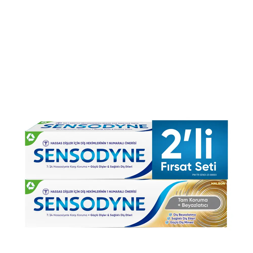 Sensodyne Complete Protection & Whitening Toothpaste 2 x 50ml