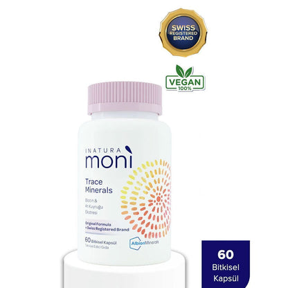 Moni Vitamins Moni Trace Biotin & Horsetail Extract 60 Capsules