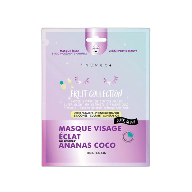 Inuwet Pineapple & Coconut Hydrating Face Mask 30 ml
