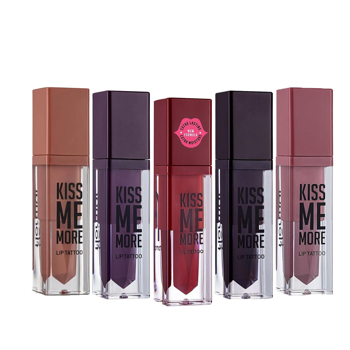 Flormar Kiss Me More Lip Tattoo 3.8 ml - Long Lasting Lip Color with Tattoo-Like Finish
