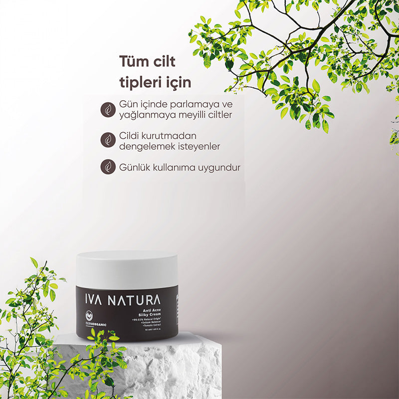 Iva Natura Silky Cream with White Willow Bark 50 ml