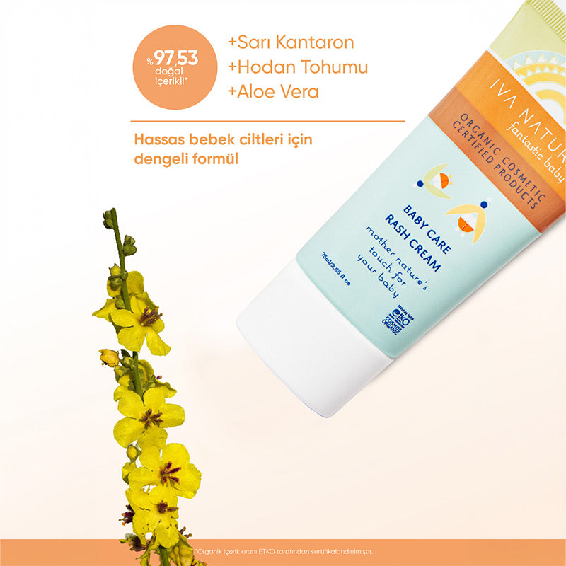 Iva Natura Baby Diaper Cream with St. John's Wort 75 ml