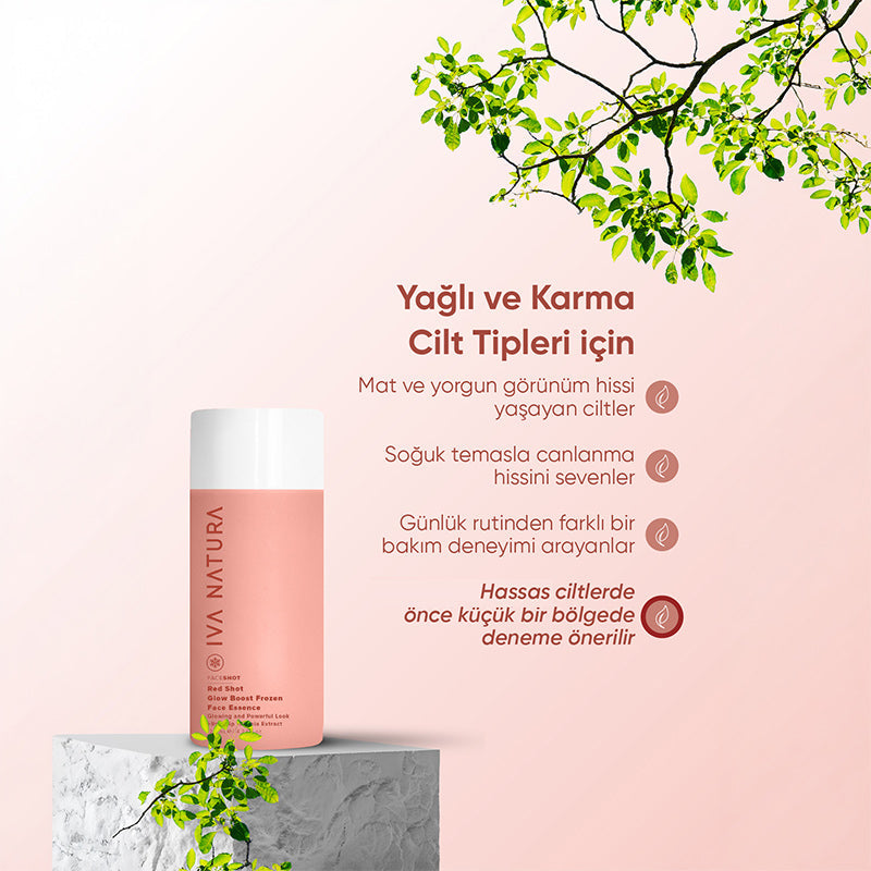 Iva Natura Red Shot Soothing Toner for Sensitive Skin 125 ml