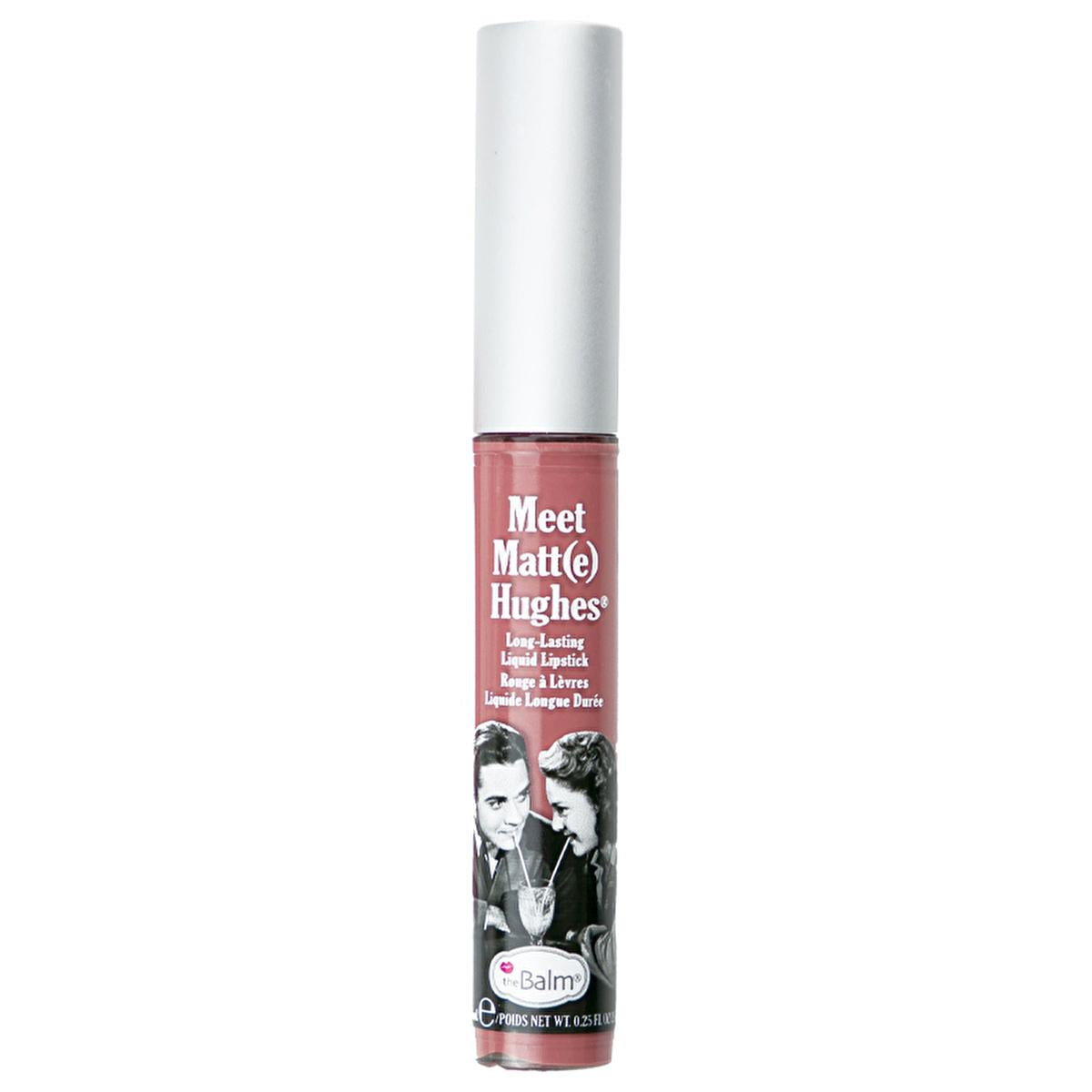 theBalm Meet Matt(e) Hughes Liquid Lipstick - Long-Lasting Matte Finish for Makeup Enthusiasts