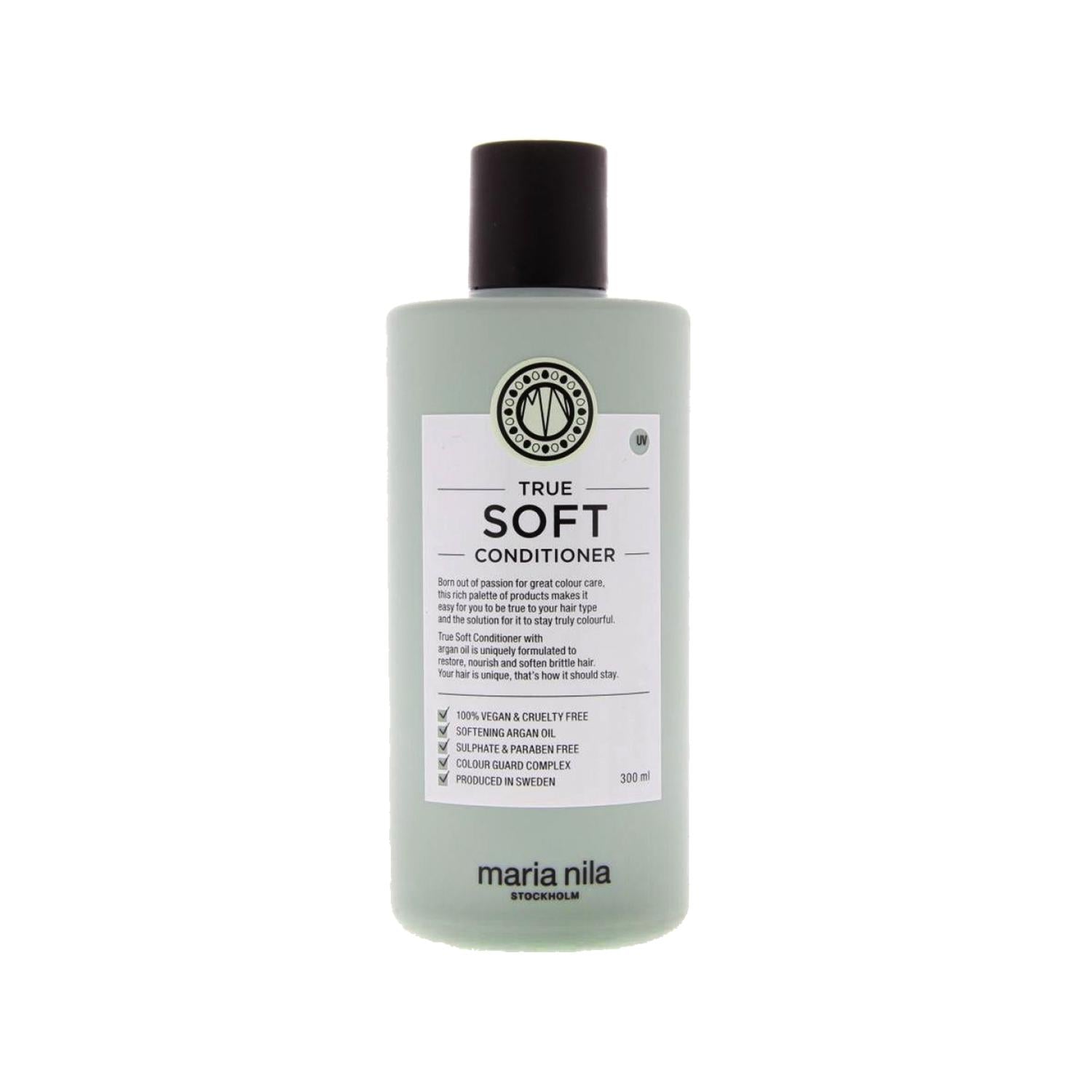 Maria Nila True Soft Moisturizing Hair Cream for Dry Hair - 300ml Hydrating Treatment