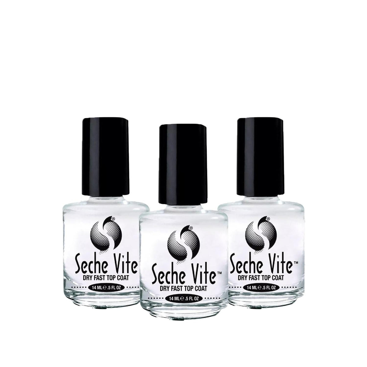 Seche Vite Dry Fast Top Coat for Shiny Nails 14 ml