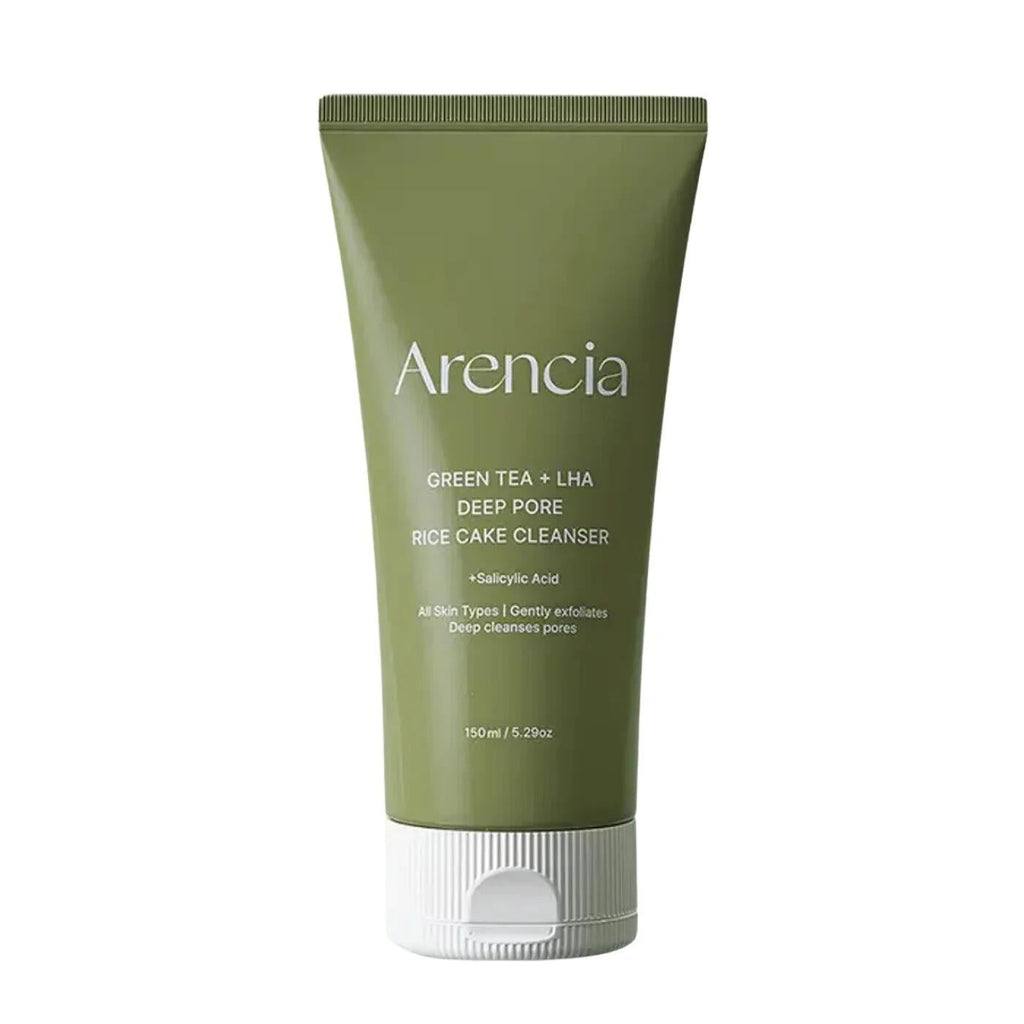 Arencia Green Tea LHA Deep Pore Rice Cake Cleanser 150 ml
