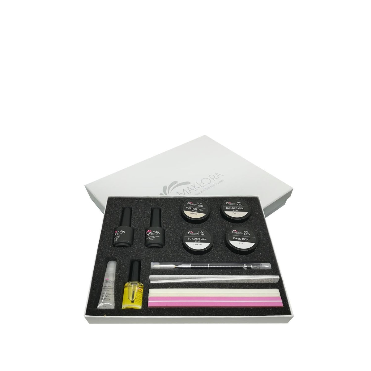 Maklora Nail Care Set - DIY Nail Art & Decoration Tools for Professional Results at Home
