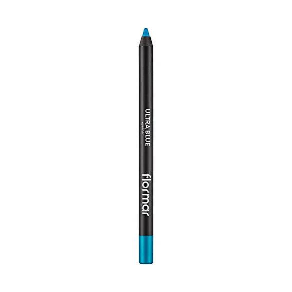 Flormar Ultra Blue Eyeliner - Long-Lasting, Satin Finish Makeup for Bold Eye Looks