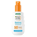 Ambre Solaire SPF50+ Sunscreen Spray for Sensitive Skin: High UVA/UVB Protection, Water Resistant, Vitamin E - 150ml