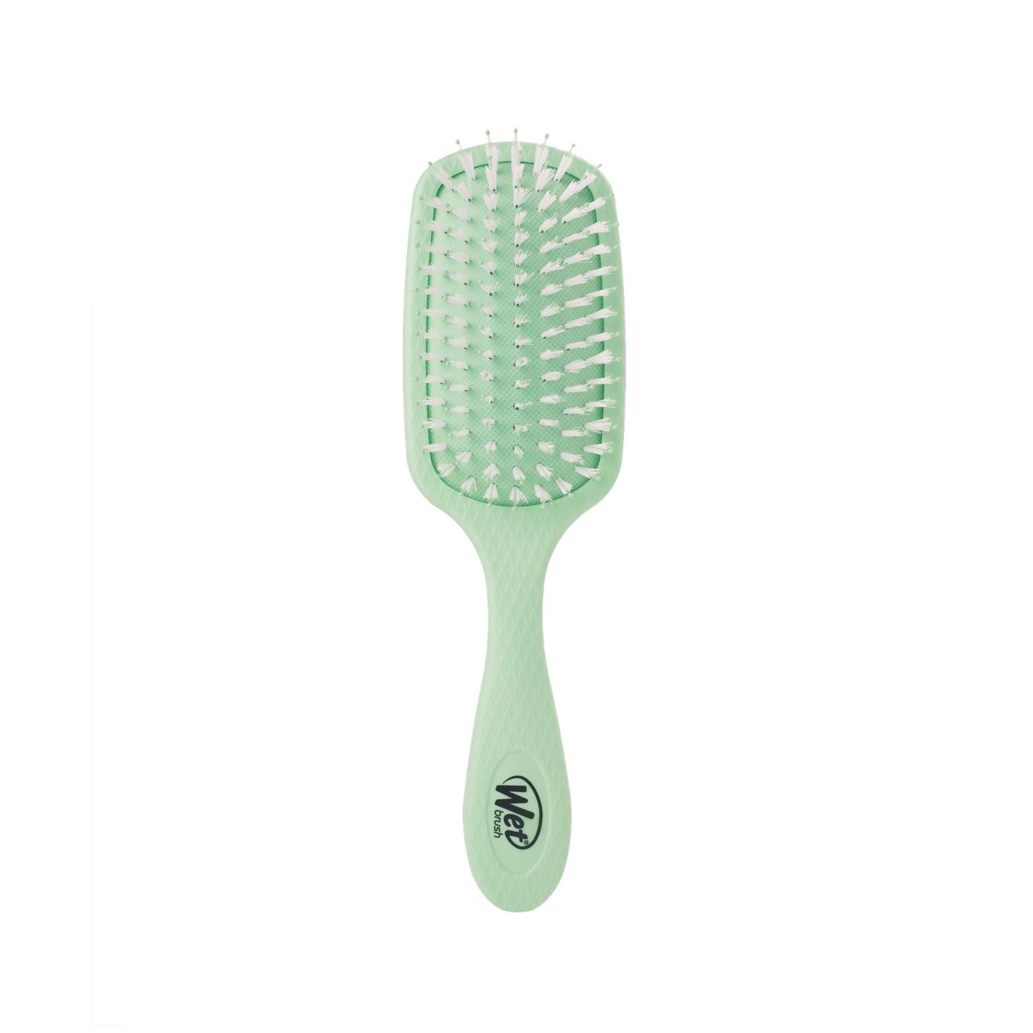 Wet Brush Go Green Tea Tree Oil Infused Treatment & Shine Hair Brush - Natural Detangling Brush for Healthy Hair